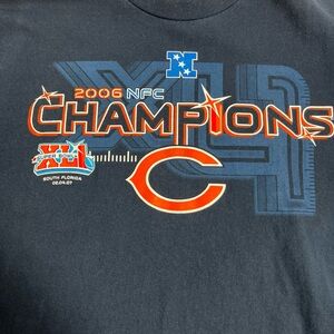 Chicago Bears 2006 NFC Champions T-Shirt - Black